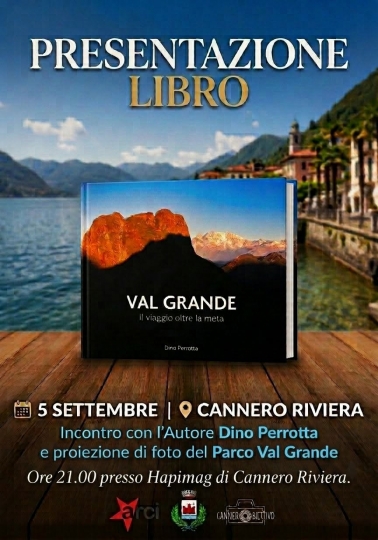 Presentazione libro "Val Grande il viaggio oltre la meta"